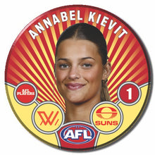 AFLW S11 GOLD COAST SUNS - KIEVIT, Annabel