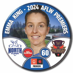 2024 AFLW PREMIERS - KING, Emma