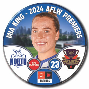 2024 AFLW PREMIERS - KING, Mia