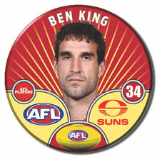 AFL 2026 GOLD COAST SUNS Football Club - KING, Ben