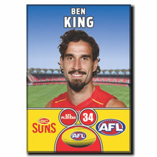 2024 AFL Gold Coast Suns Football Club - KING, Ben