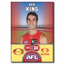 2025 AFL Gold Coast Suns Football Club - KING, Ben