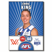 AFLW S10 NORTH MELBOURNE - KING, Emma