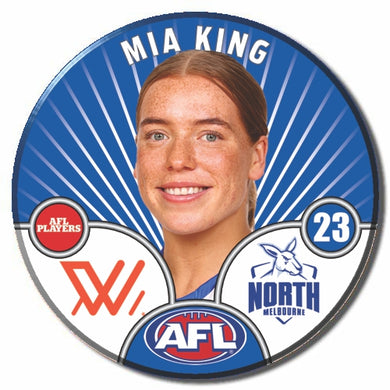 AFLW S10 NORTH MELBOURNE - KING, Mia