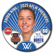 AFLW S10 PREMIERS - KING, Emma