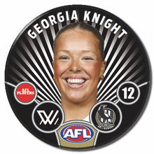 AFLW S11 COLLINGWOOD -  KNIGHT, Georgia