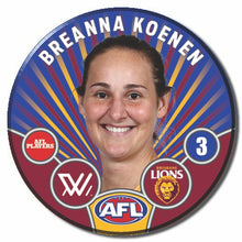AFLW S11 BRISBANE - KOENEN, Breanna