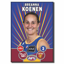 AFLW S11 BRISBANE - KOENEN, Breanna