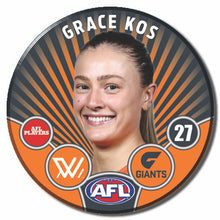 AFLW S11 GWS GIANTS - KOS, Grace