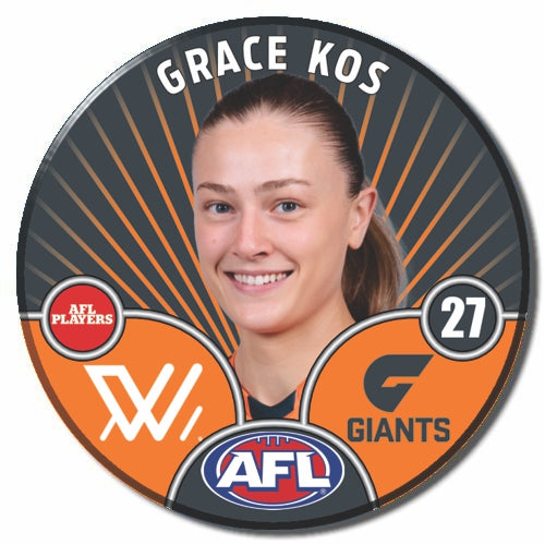 AFLW S10 GWS GIANTS - KOS, Grace