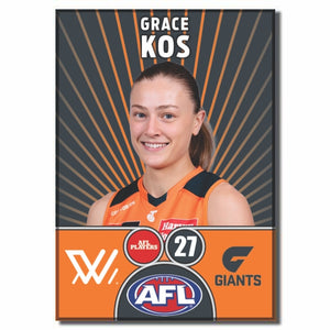 AFLW S10 GWS GIANTS - KOS, Grace