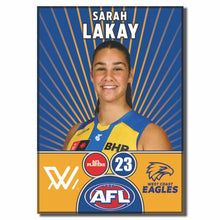 AFLW S10 WEST COAST EAGLES - LAKAY, Sarah