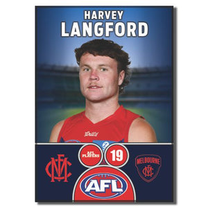 2025 AFL Melbourne Football Club - LANGFORD, Harvey