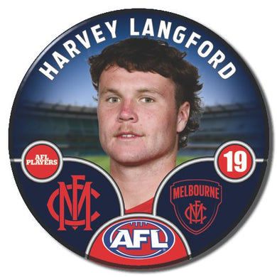 2025 AFL Melbourne Football Club - LANGFORD, Harvey