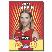 AFLW S11 GOLD COAST SUNS - LAPPIN, Sunny