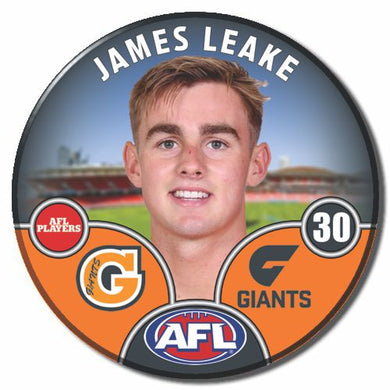 2025 AFL GWS Giants Football Club - LEAKE, James