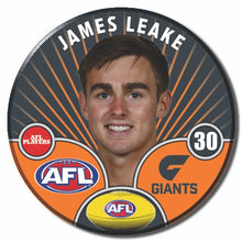 AFL 2026 GWS GIANTS Football Club - LEAKE, James