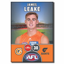 2025 AFL GWS Giants Football Club - LEAKE, James