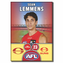 2025 AFL Gold Coast Suns Football Club - LEMMENS, Sean