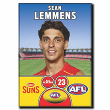 2024 AFL Gold Coast Suns Football Club - LEMMENS, Sean