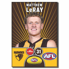 AFL 2026 HAWTHORN Football Club - LeRAY, Matthew