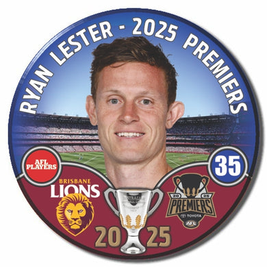 AFL 2025 PREMIERS - LESTER, Ryan