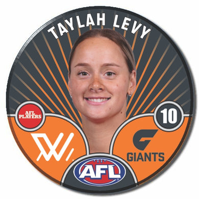 AFLW S10 GWS GIANTS - LEVY, Taylah