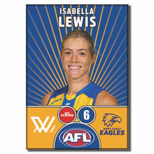 AFLW S10 WEST COAST EAGLES - LEWIS, Isabella
