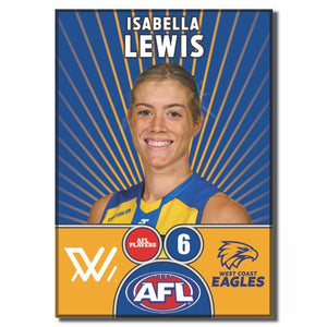 AFLW S10 WEST COAST EAGLES - LEWIS, Isabella