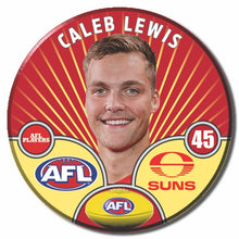 AFL 2026 GOLD COAST SUNS Football Club - LEWIS, Caleb