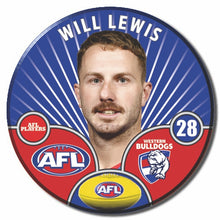 AFL 2026 WESTERN BULLDOGS Football Club - LEWIS, Will
