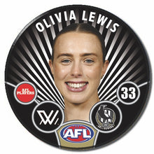 AFLW S11 COLLINGWOOD -  LEWIS, Olivia