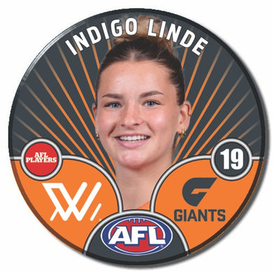 AFLW S10 GWS GIANTS - LINDE, Indigo