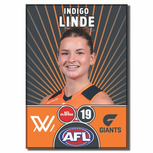 AFLW S10 GWS GIANTS - LINDE, Indigo