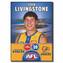 2025 AFL West Coast Eagles Football Club - LIVINGSTONE, Coen