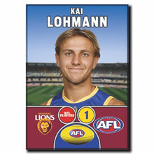 2024 AFL Brisbane Lions Football Club - LOHMANN, Kai