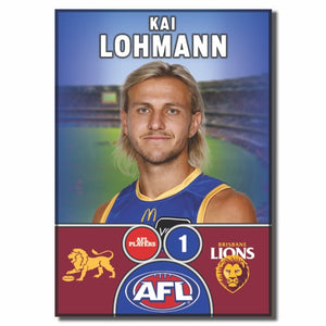 2025 AFL Brisbane Lions Football Club - LOHMANN, Kai