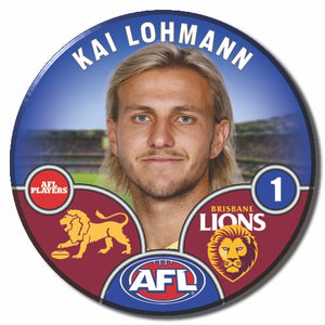 2025 AFL Brisbane Lions Football Club - LOHMANN, Kai