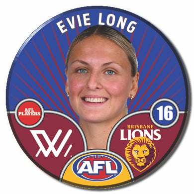AFLW S10 BRISBANE - LONG, Evie