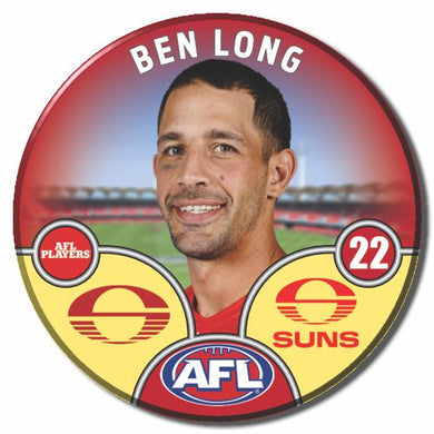 2025 AFL Gold Coast Suns Football Club - LONG, Ben