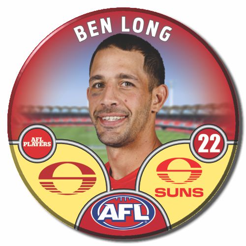 2025 AFL Gold Coast Suns Football Club - LONG, Ben