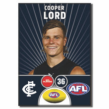 AFL 2026 CARLTON Football Club - LORD, Cooper