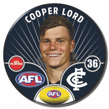 AFL 2026 CARLTON Football Club - LORD, Cooper