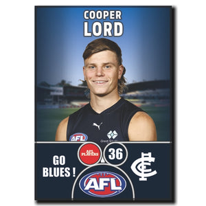 2025 AFL Carlton Football Club - LORD, Cooper