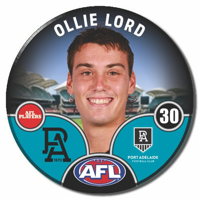 2025 AFL Port Adelaide Football Club - LORD, Ollie