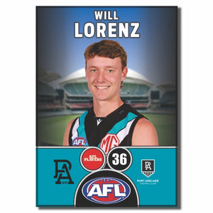 2025 AFL Port Adelaide Football Club - LORENZ, Will