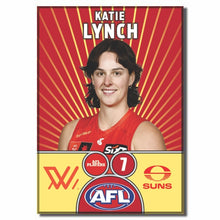AFLW S10 GOLD COAST SUNS - LYNCH, Katie