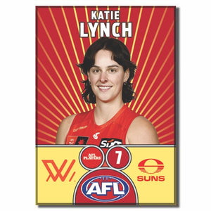 AFLW S10 GOLD COAST SUNS - LYNCH, Katie