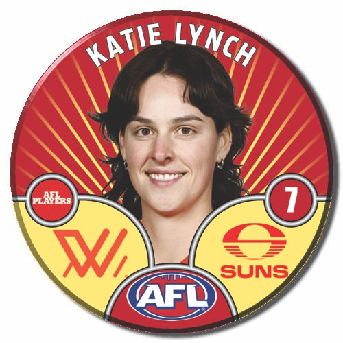 AFLW S10 GOLD COAST SUNS - LYNCH, Katie