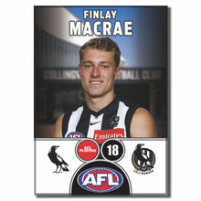 2025 AFL Collingwood Football Club - MACRAE, Finlay